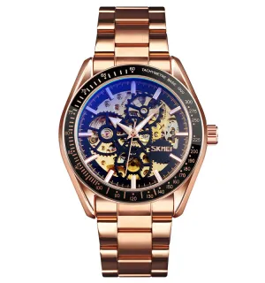 Rose steel with waterproof hollowed out watch W2391894