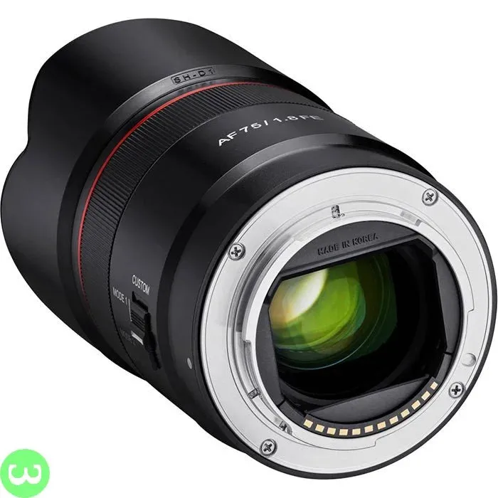 Samyang 75mm f1.8 AF Lens