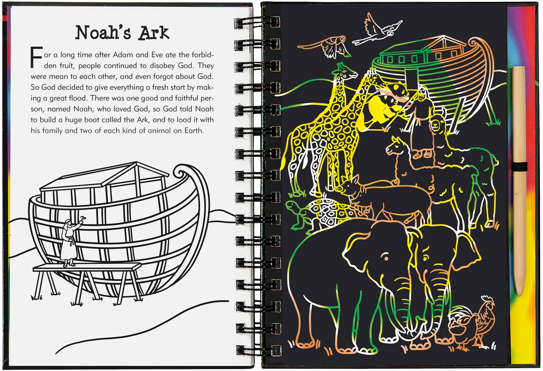 Scratch and Sketch Activity Books