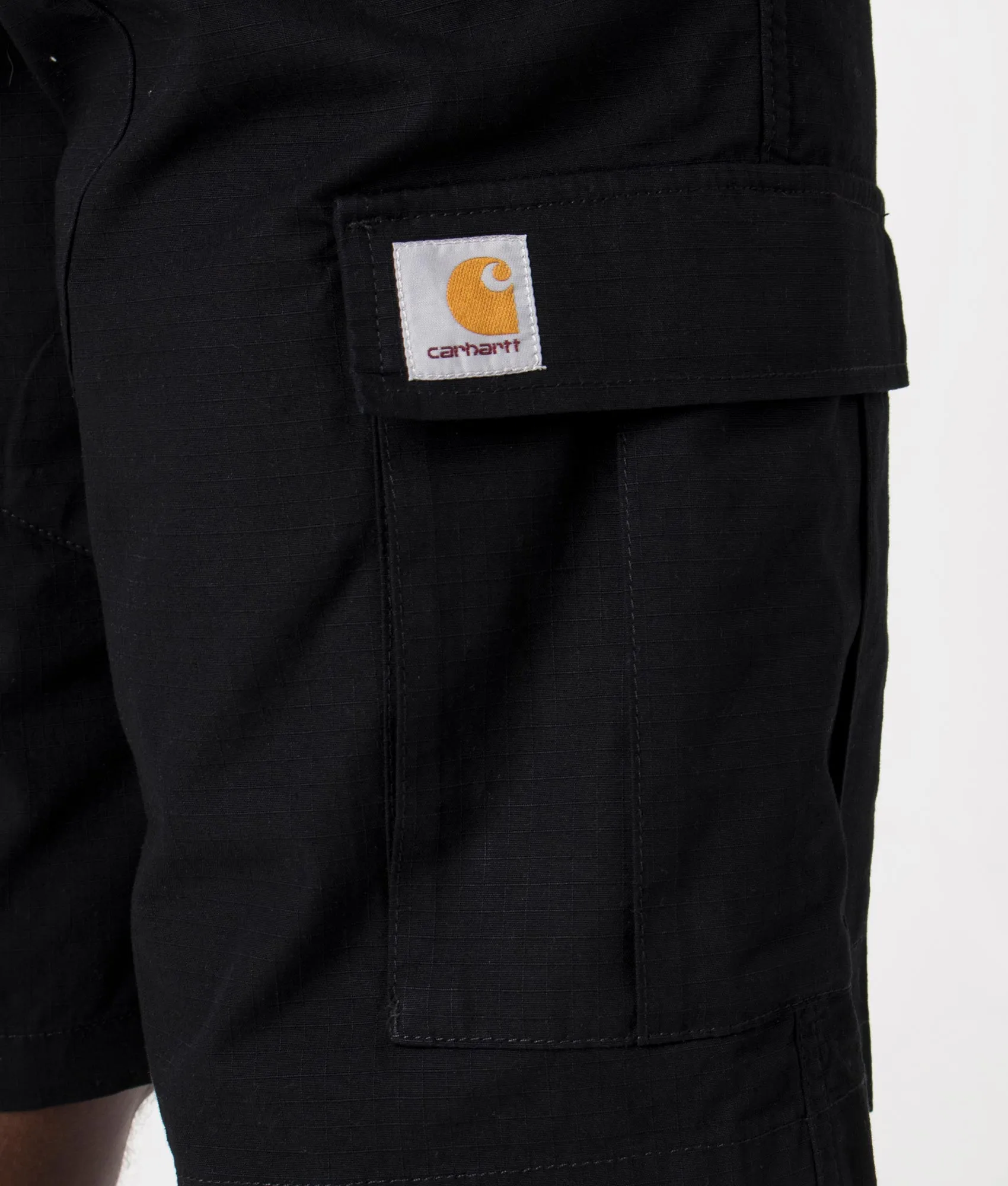 Slim Fit Aviation Cargo Shorts