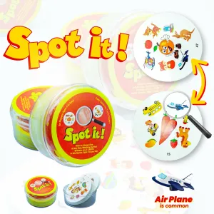 Spot it! Active Play with Acrylic Box - 46 Cards - 01A