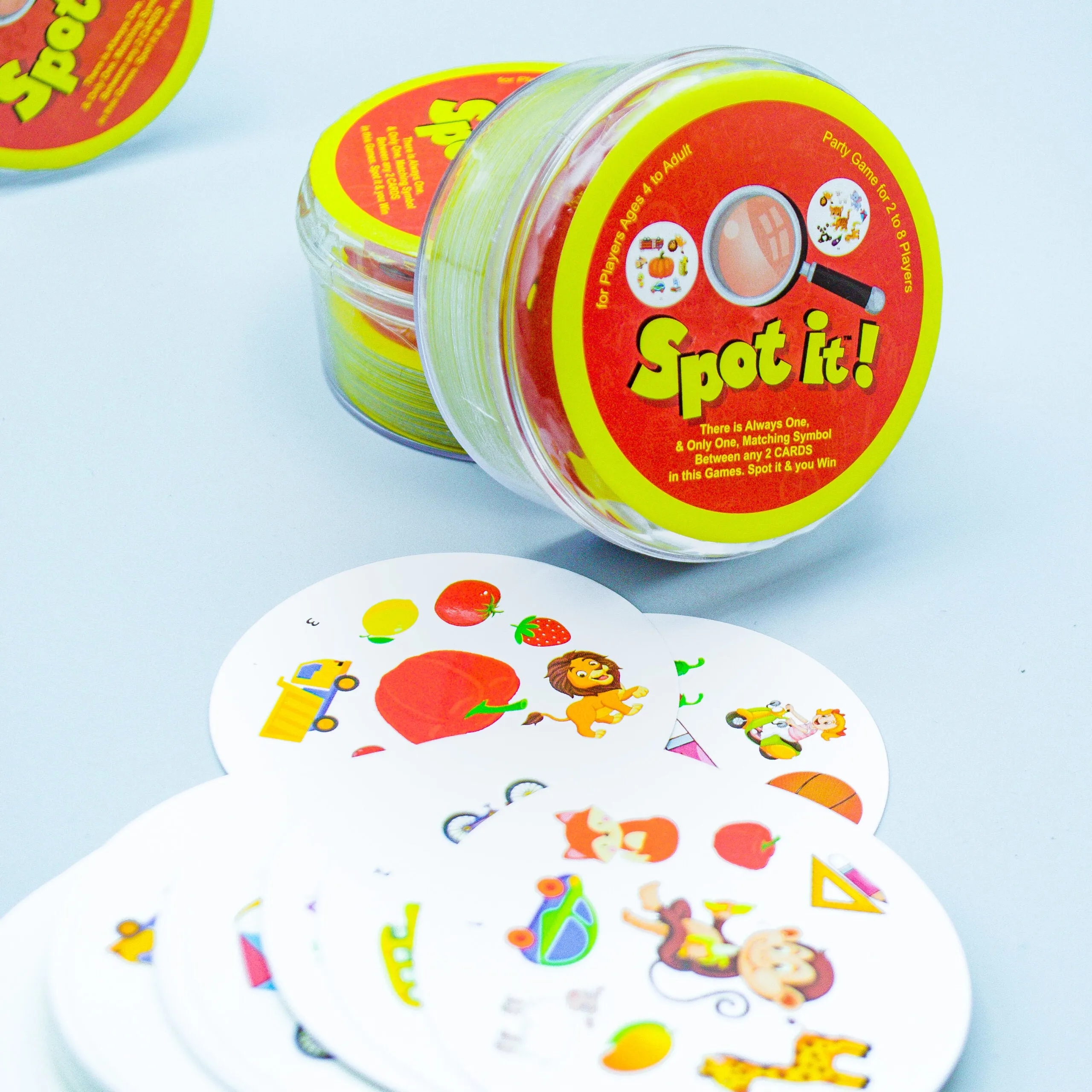 Spot it! Active Play with Acrylic Box - 46 Cards - 01A