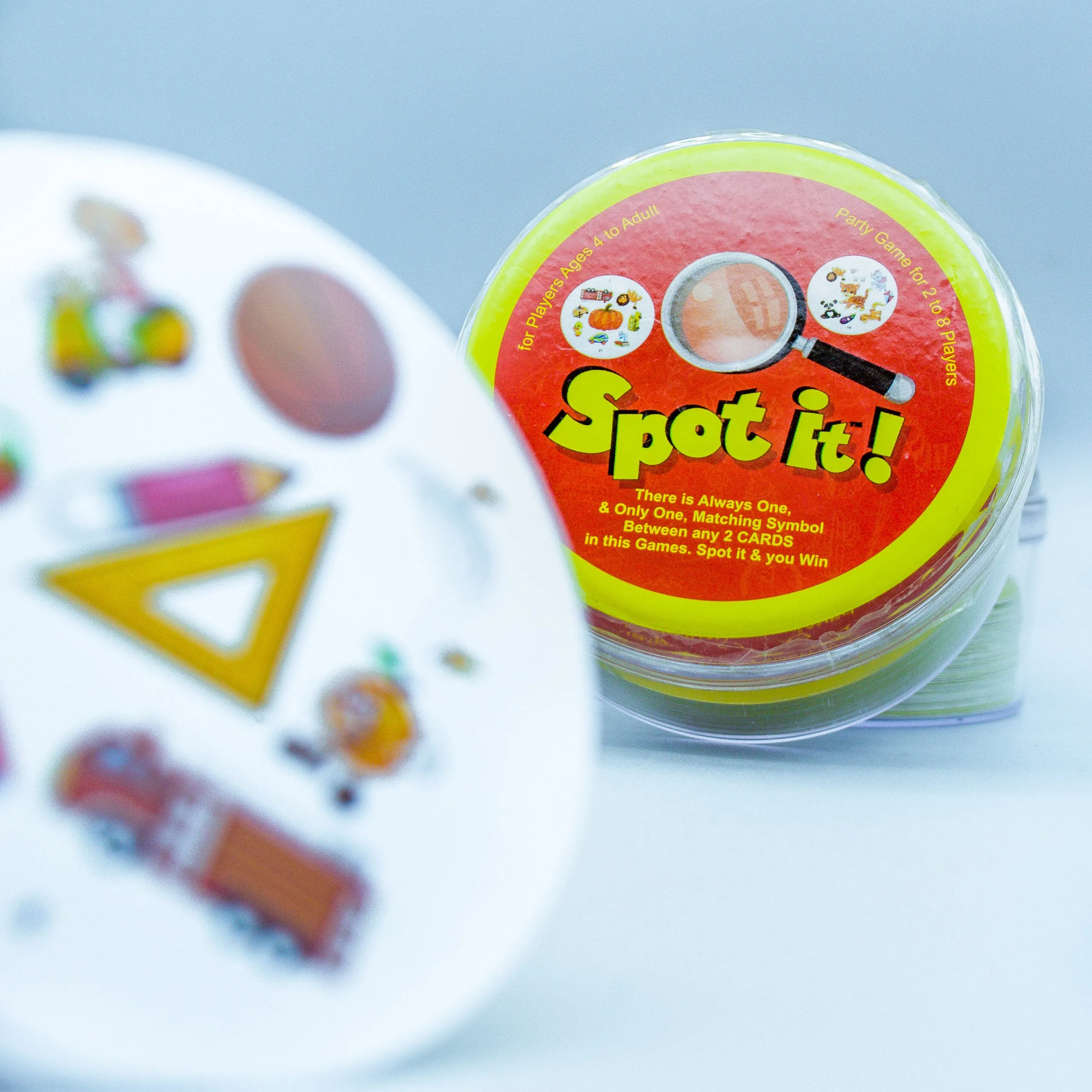 Spot it! Active Play with Acrylic Box - 46 Cards - 01A