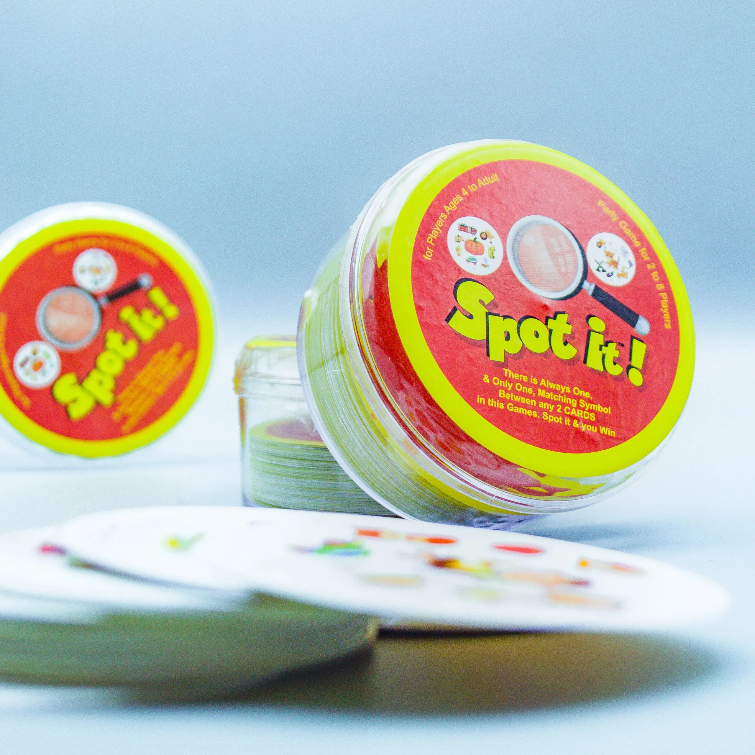 Spot it! Active Play with Acrylic Box - 46 Cards - 01A