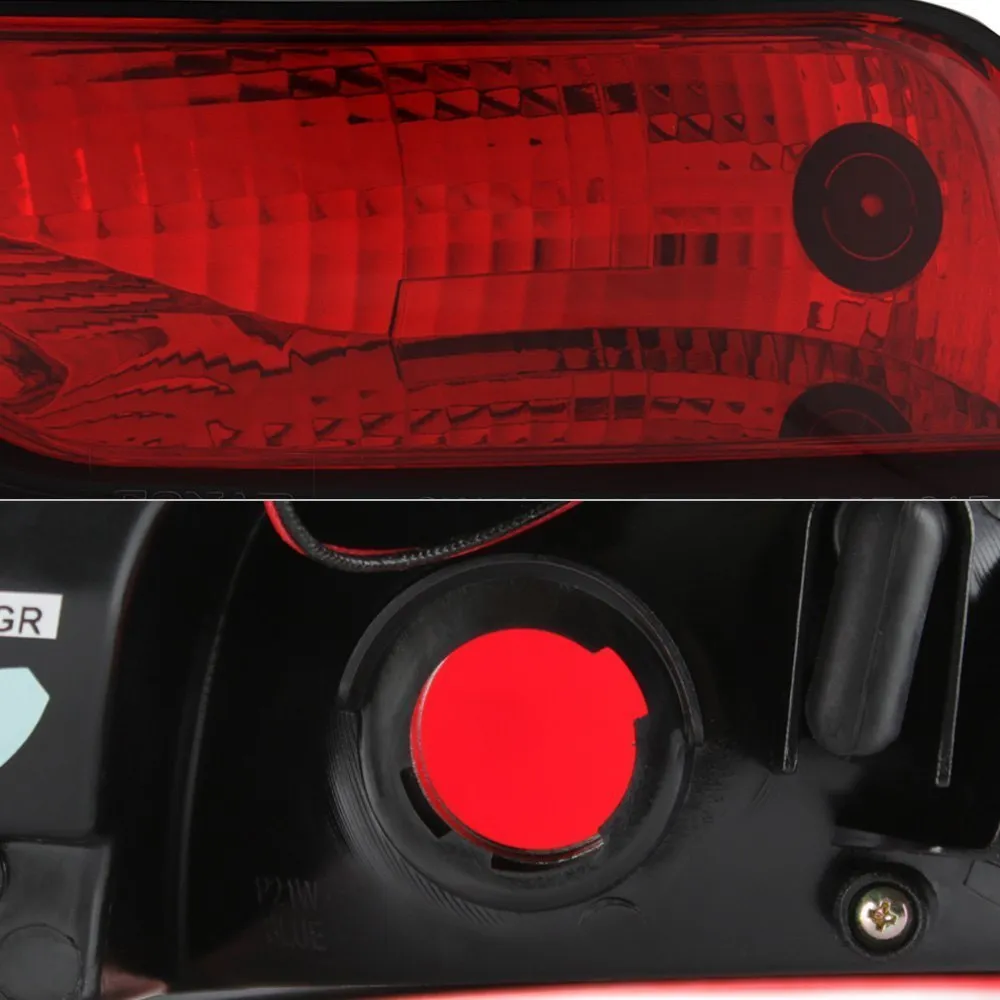 Spyder LED Tail Lights Ford Focus Hatch (2012-2014) w/ Sequential Turn Signal - Black / Smoke / Red Clear