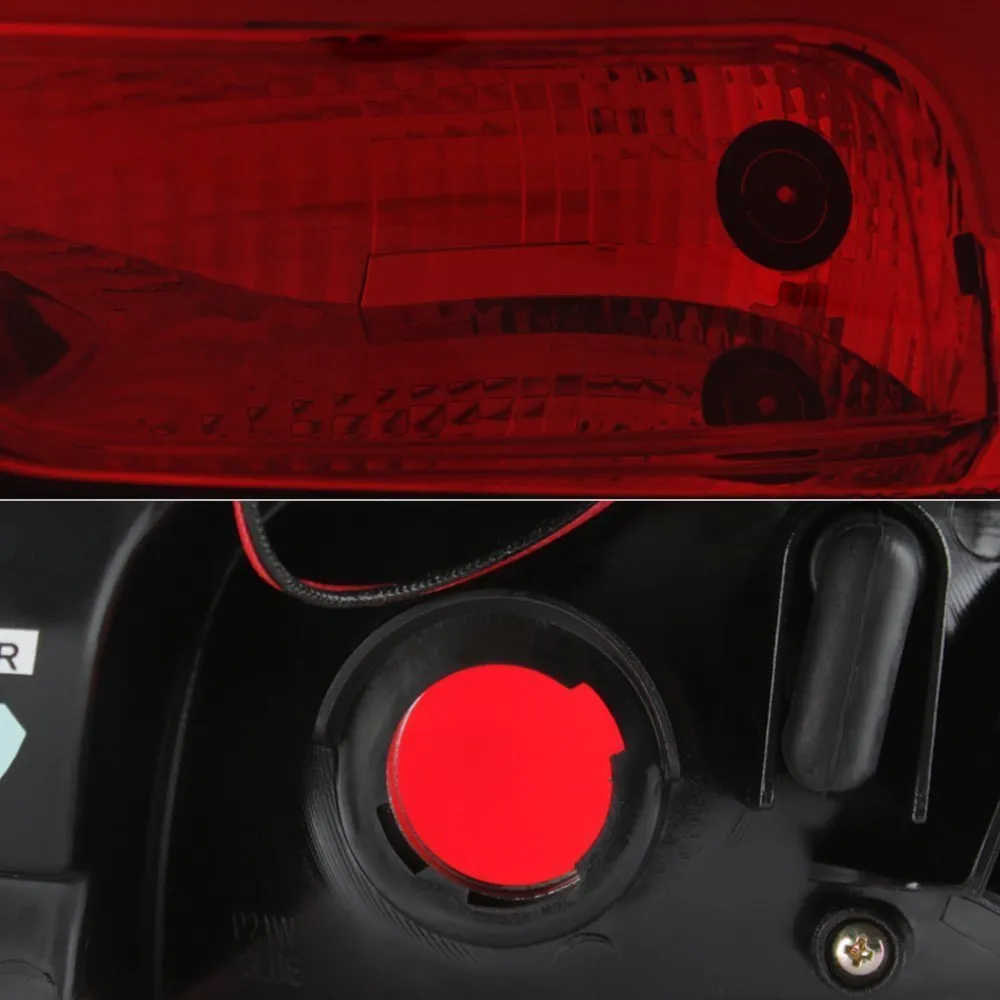 Spyder LED Tail Lights Ford Focus Hatch (2012-2014) w/ Sequential Turn Signal - Black / Smoke / Red Clear