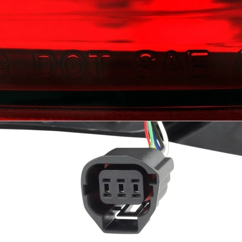Spyder LED Tail Lights Ford Focus Hatch (2012-2014) w/ Sequential Turn Signal - Black / Smoke / Red Clear