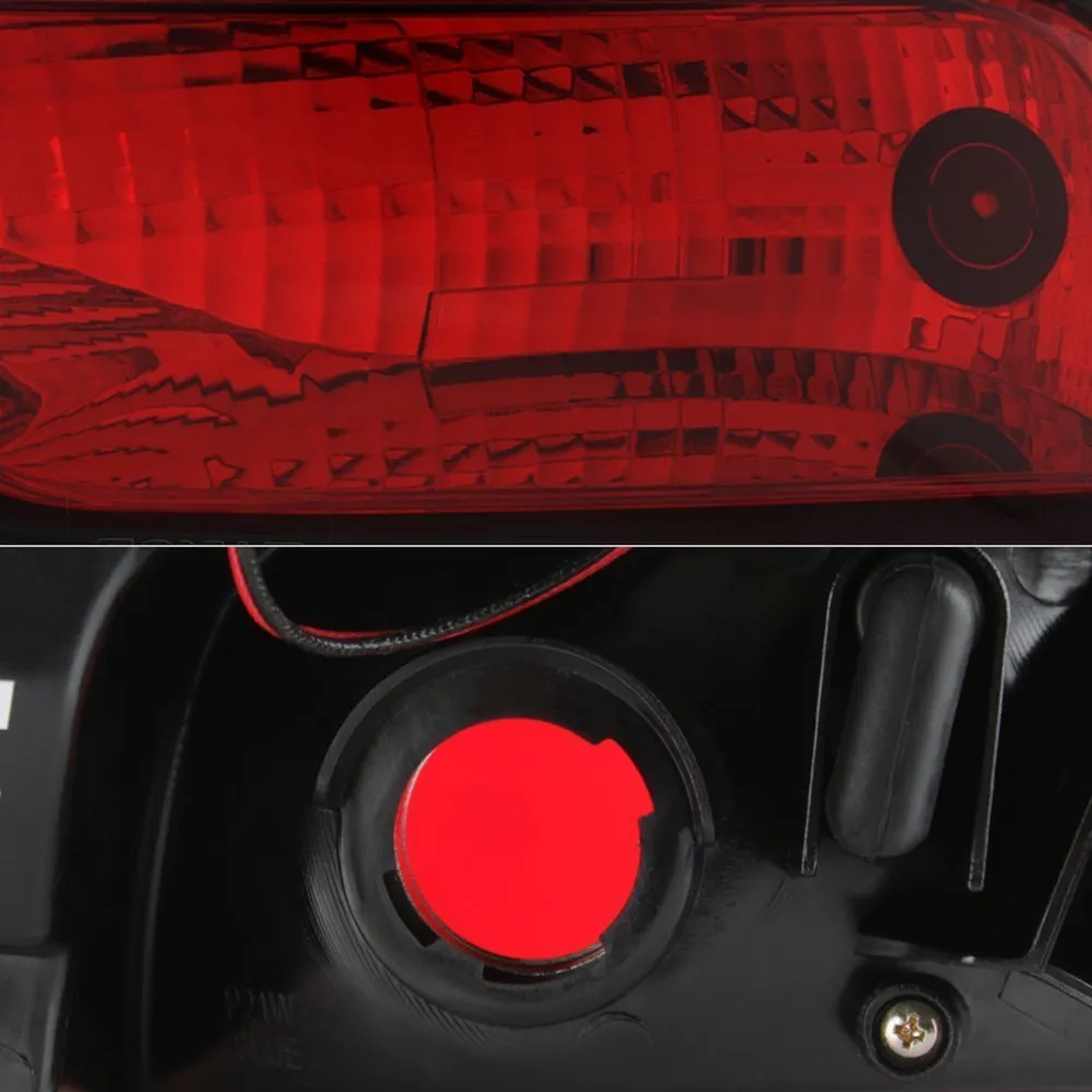 Spyder LED Tail Lights Ford Focus Hatch (2012-2014) w/ Sequential Turn Signal - Black / Smoke / Red Clear