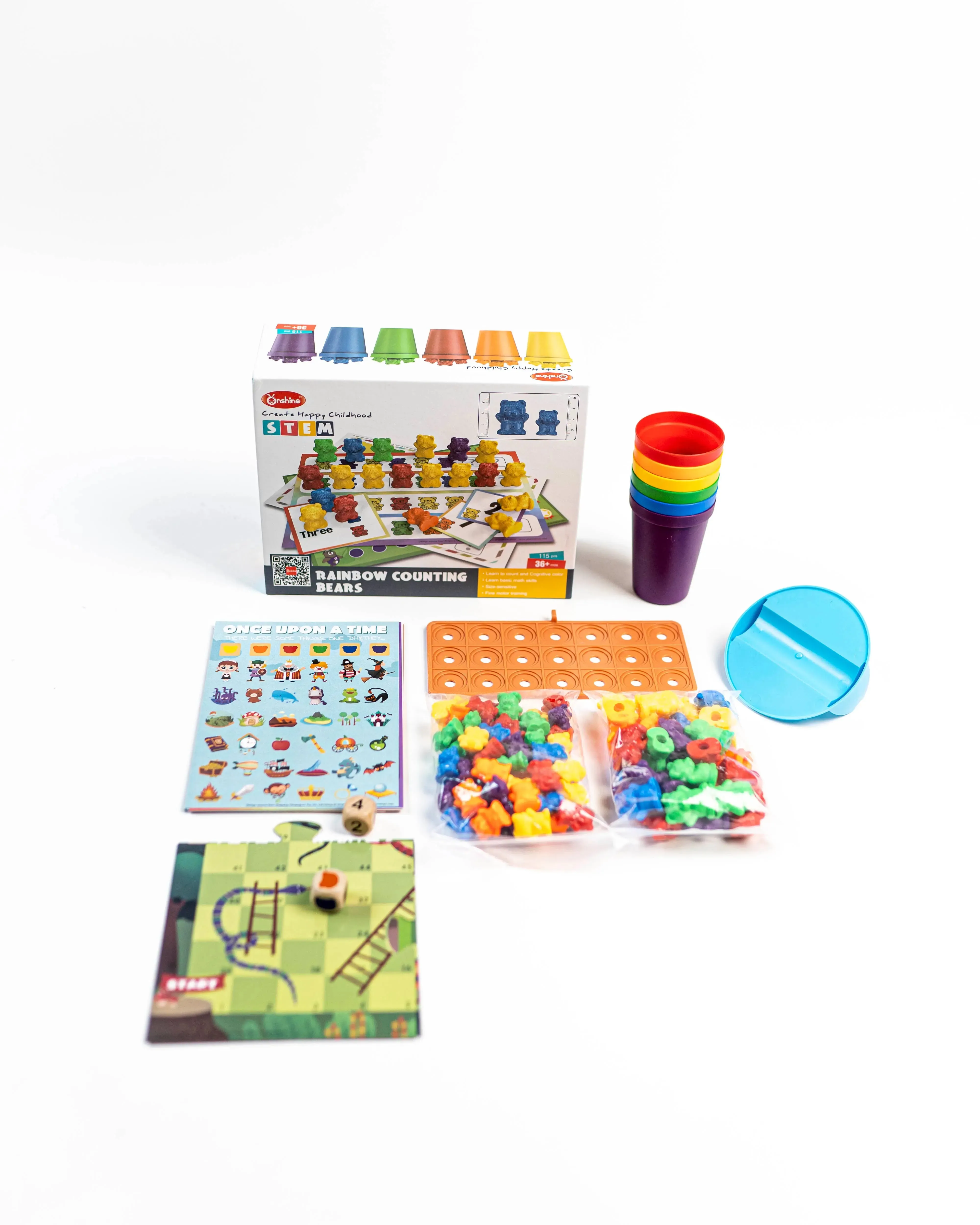 STEM Rainbow Counting Bears