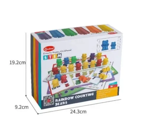 STEM Rainbow Counting Bears