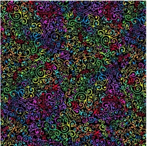 SWIRLY VINES FABRIC