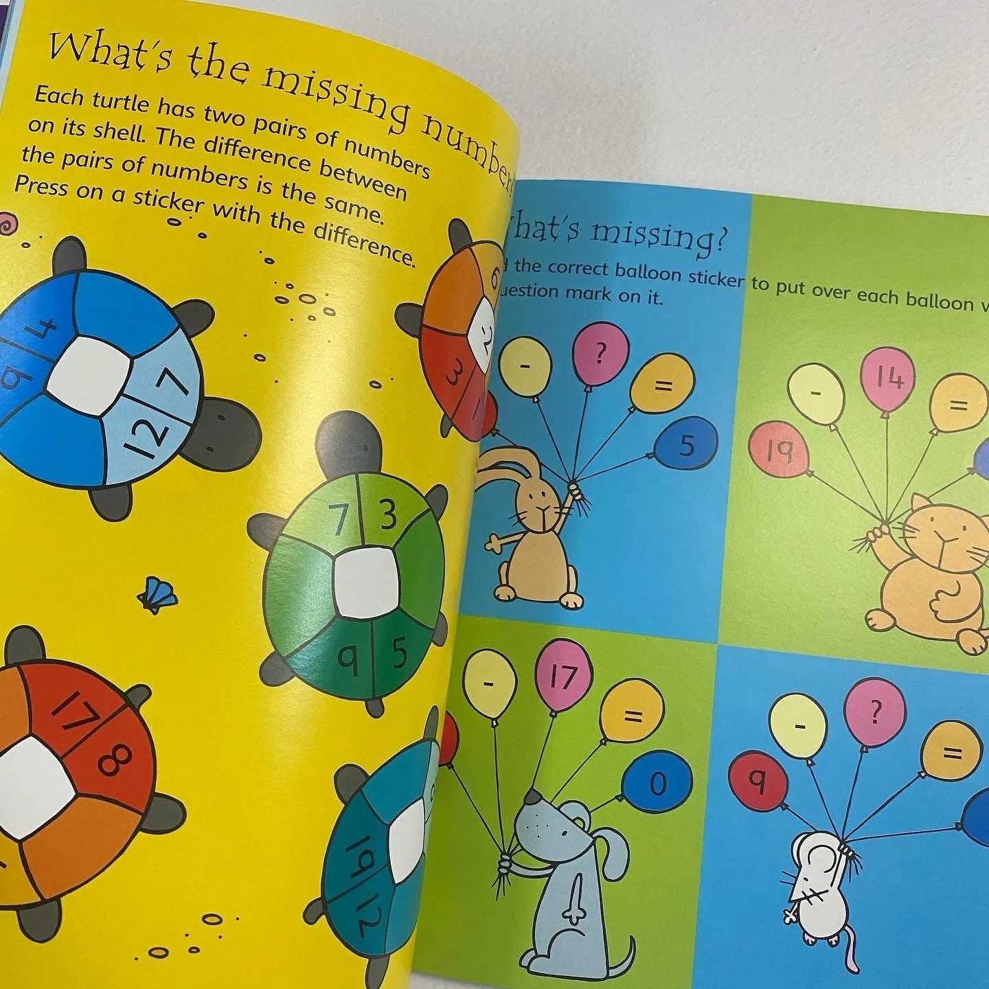 Taking Away (Usborne Sticker Maths)