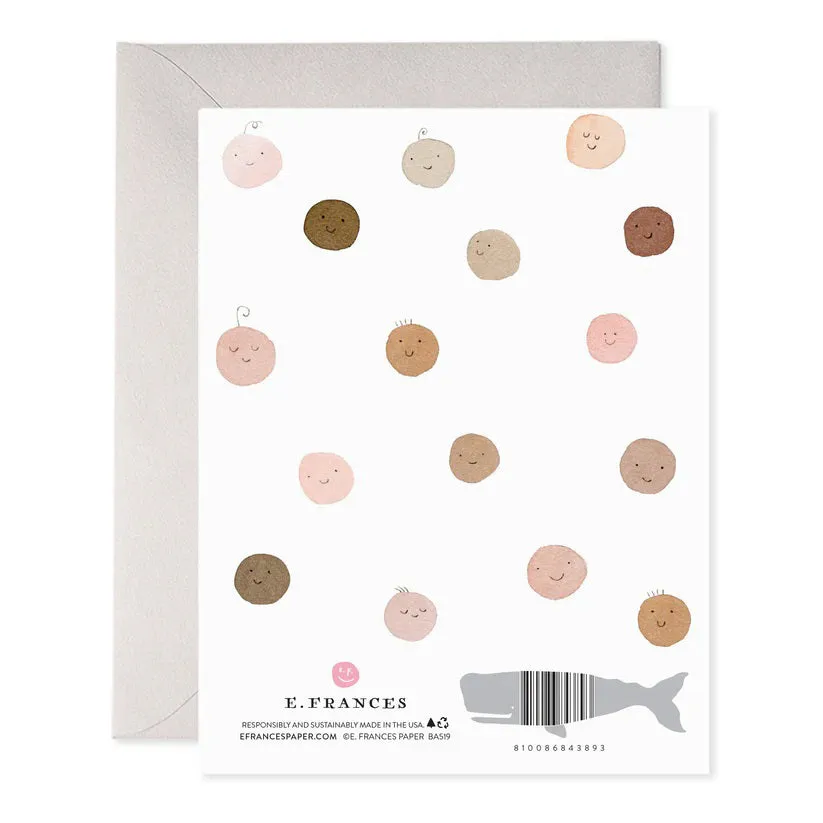 WELCOME BABY GREETING CARD
